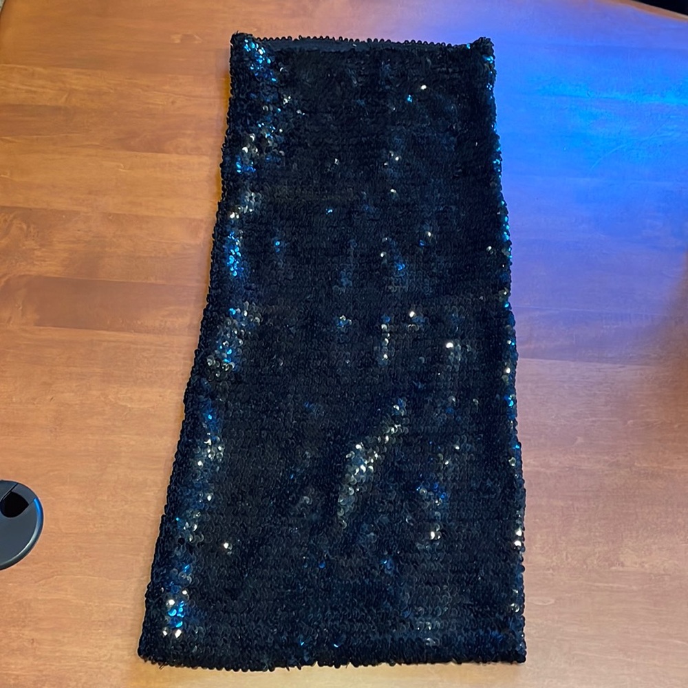 Sequence tube dress